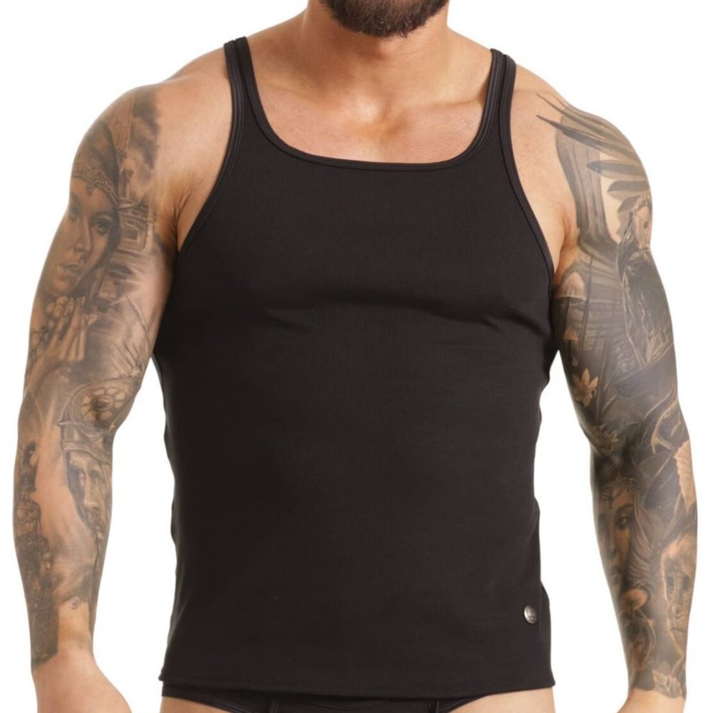 GIGO SCANALING BLACK TANK TOP